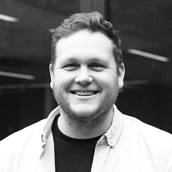 Pete Headshot 350px b&w
